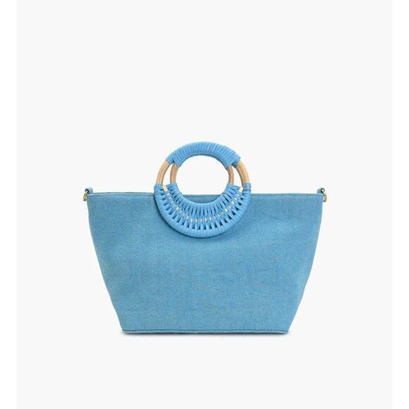 LIMONCELLO STRIPE TOTE BAG - Picture 5 of 7